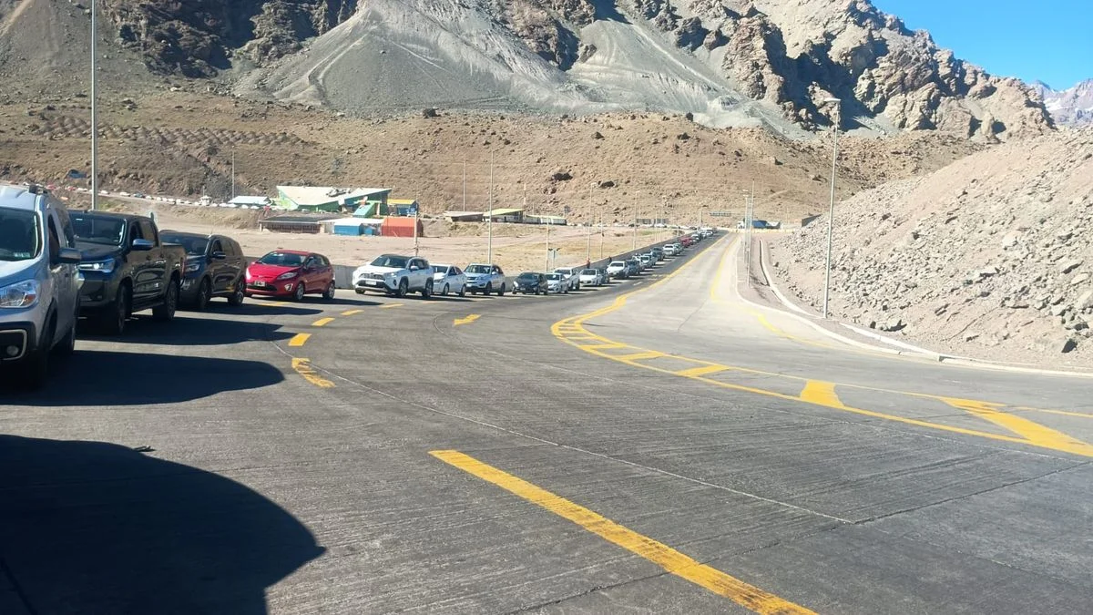 Fin de semana: el Paso a Chile está habilitado pero hay importantes demoras para cruzar
