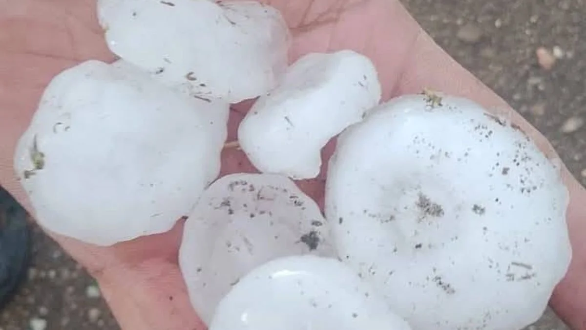 Fuertes tormentas en el centro y Este: rutas cortadas, granizo y posibles cortes de luz