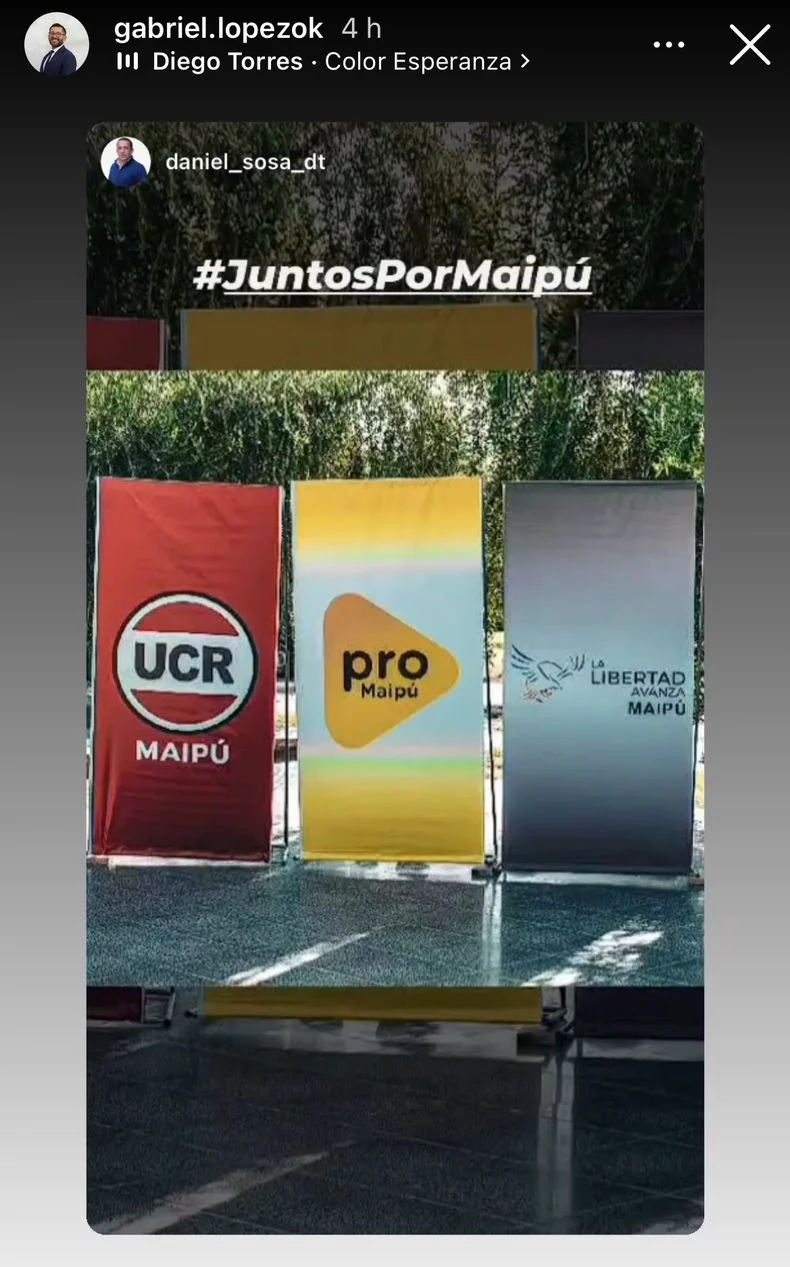 Elecciones 2025. Un concejal compartió una imagen de la posible alianza partidaria y generó repercusiones. 