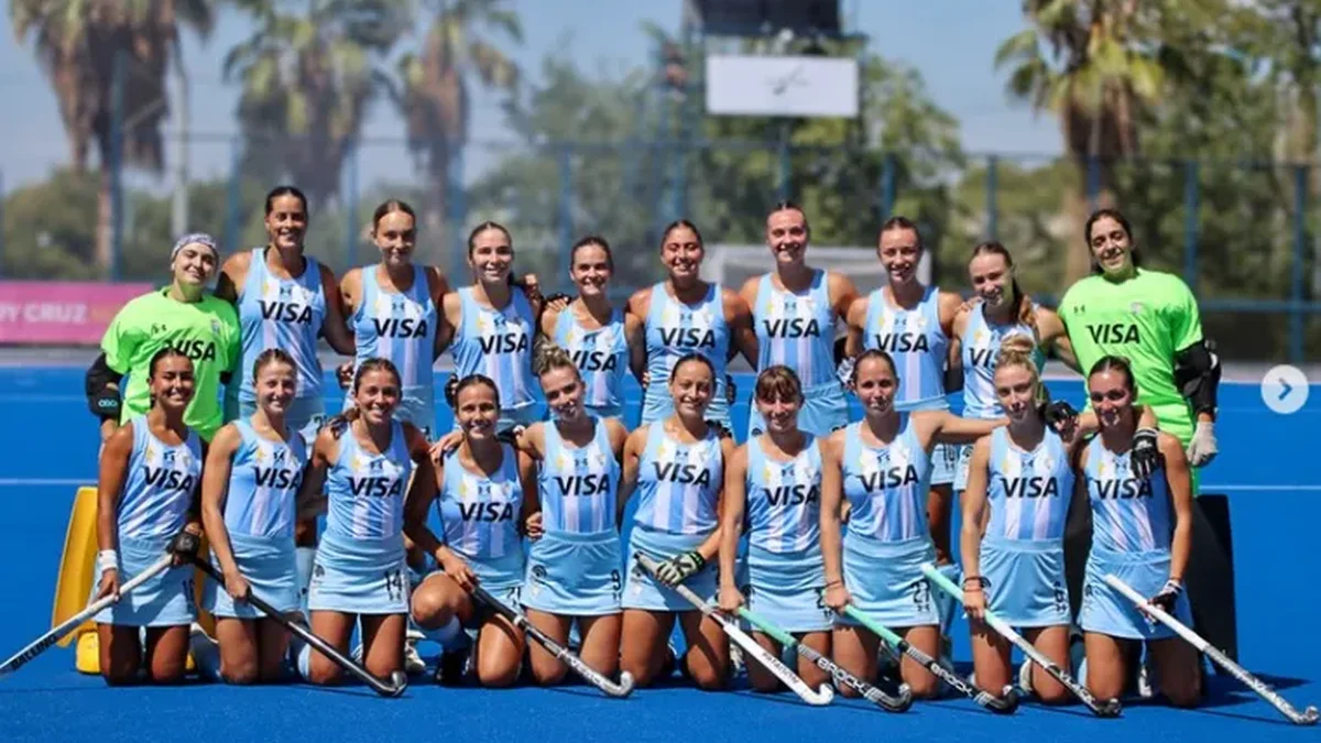 Hockey sobre césped: con presencia mendocina, Las Leoncitas golearon en su estreno en la Copa Panamericana