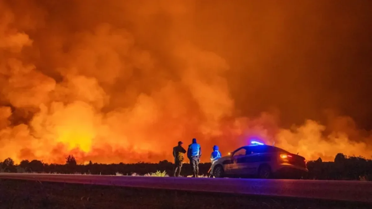 Cincuenta días de fuego en Los Alerces: desgaste social, ambiental y un incendio que no da tregua