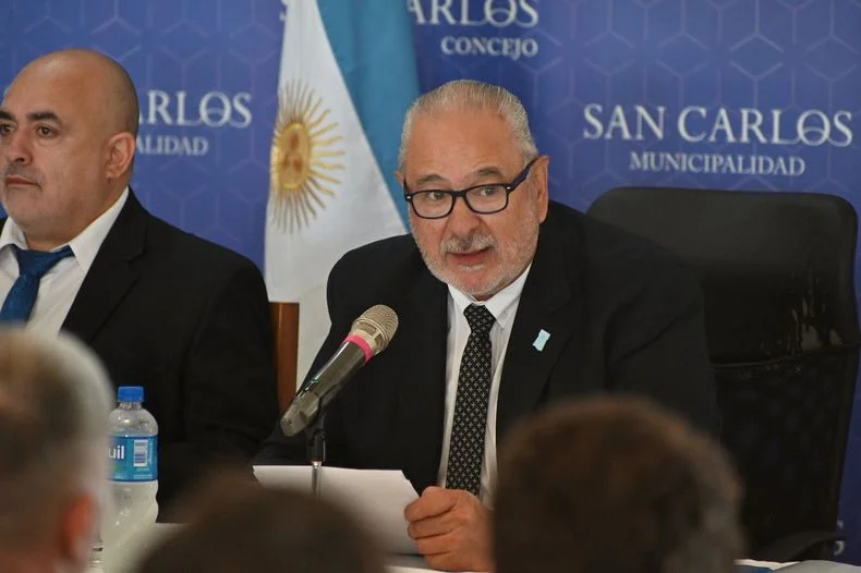 Alejandro Morillas, intendente de San Carlos