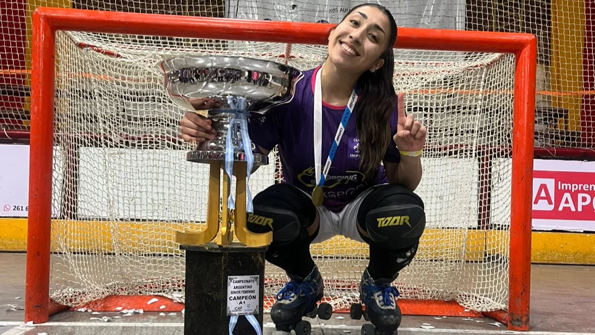 Florencia Rioja, tras el título de Impsa en hockey sobre patines: "Es un orgullo inmenso ser campeonas"