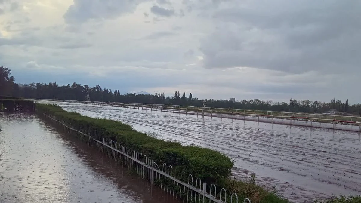 La tormenta complicó al deporte de Mendoza: canchas anegadas y suspensiones varias
