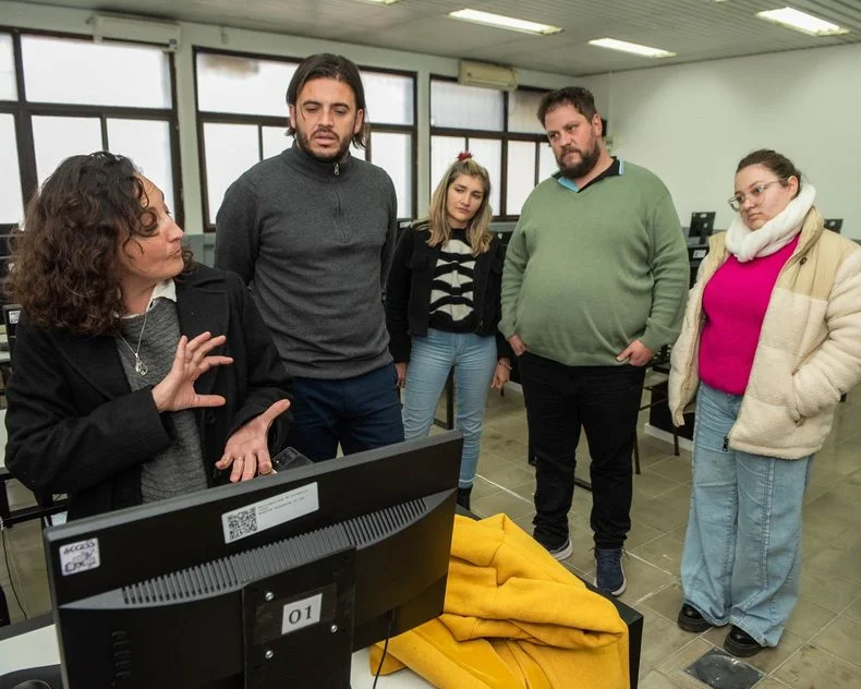 Andr&eacute;s Mansur, Secretario de Desarrollo Humano e hijo del intendente y Luis Garc&iacute;a Llaur&oacute;, presidente del HCD y a cargo del Poder Ejecutivo de Rivadavia.&nbsp;