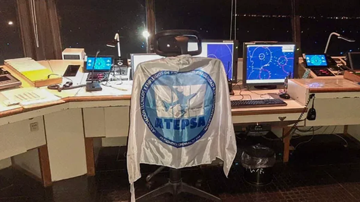 Comienza el paro de los Controladores de Tránsito Aéreo que afectará a todo el país