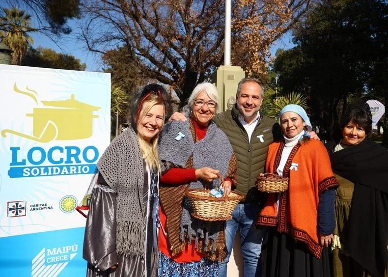 El intendente de Maip&uacute;, Mat&iacute;as Stevanato anunci&oacute; una nueva edici&oacute;n del locro solidario junto a C&aacute;ritas y el Ej&eacute;rcito Argentino.