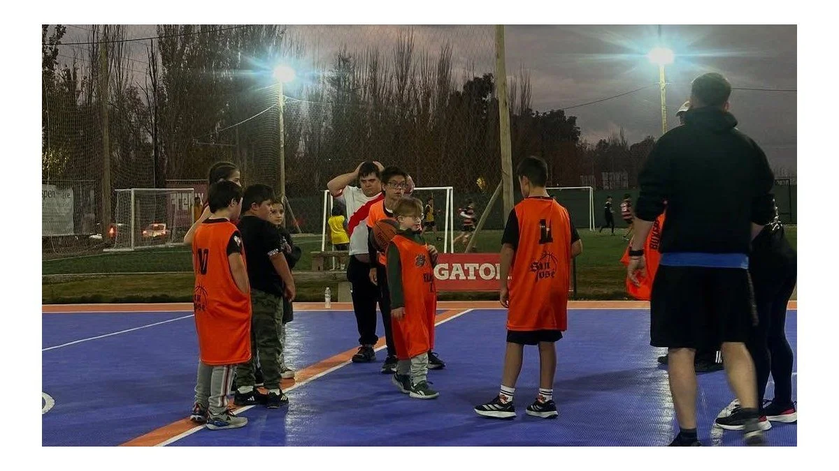 Orgullo: Mendoza tiene el primer equipo de Básquetbol Mixed Ability en el país