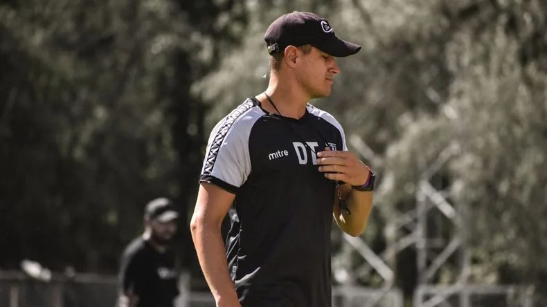 Ezequiel Medr&aacute;n, entrenador de Gimnasia.&nbsp;