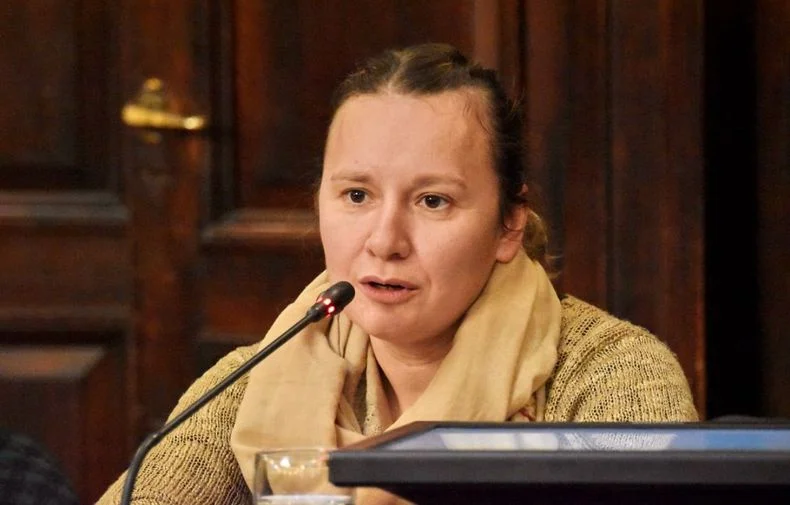 La diputada Stella Huczak (Pro). 