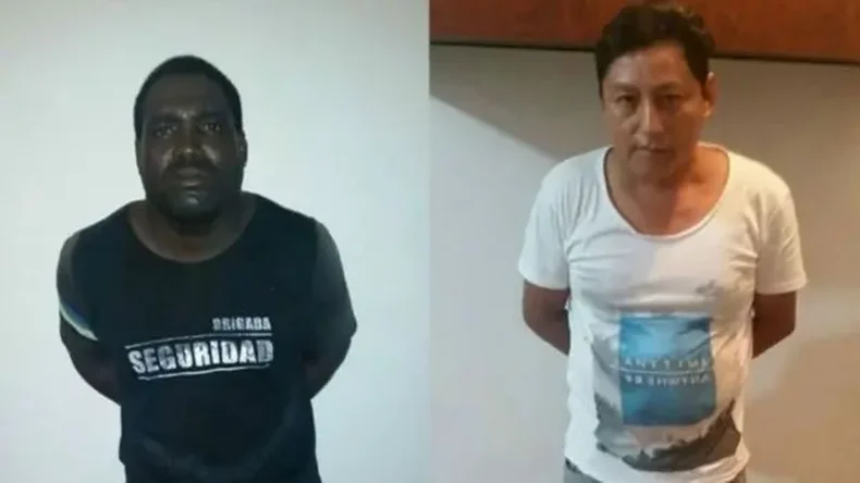 Aurelio Eduardo Rodríguez y Alberto Segundo Mina Ponce, coautor y autor directo del crimen respectivamente. Fueron sentenciados a 40 años de prisión.