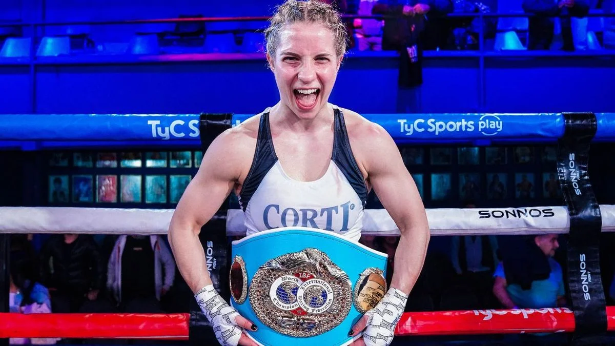 La argentina Sol Cudos se consagró campeona mundial de la FIB: es la faja 37 para el boxeo femenino nacional