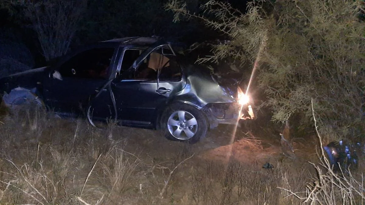 General Alvear: un pampeano murió tras volcar con su auto