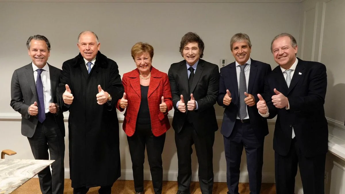 Javier Milei continúa en su misión de buscar dólares y se reúne hoy con Kristalina Georgieva