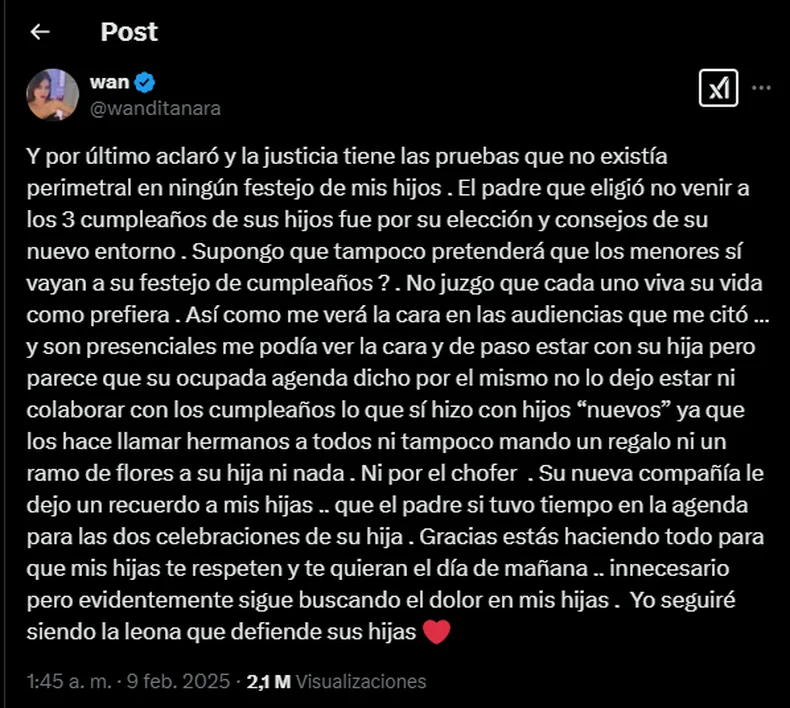 Wanda Nara vs. Mauro Icardi: la guerra contin&uacute;a