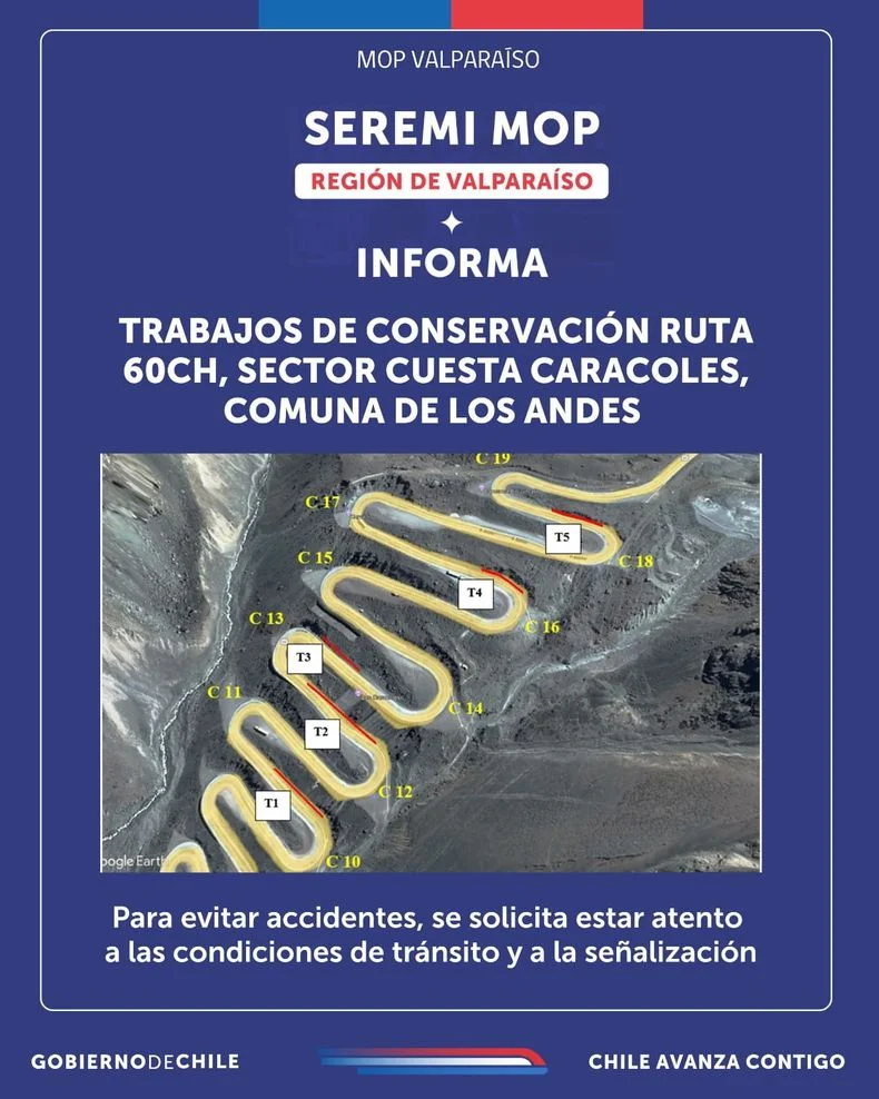 El anuncio del Gobierno de Chile.