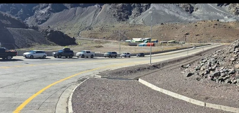 Este fin de semana se espera que crucen varios veh&iacute;culos a Chile.&nbsp;