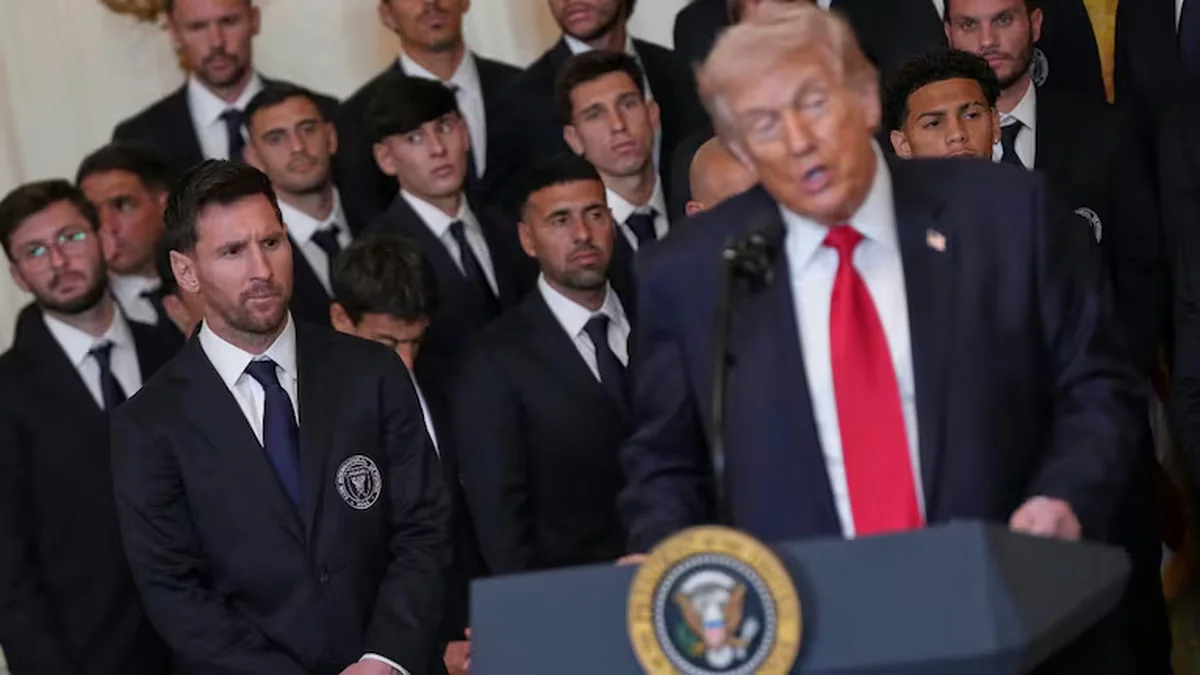 El picante dardo de Alberto Fernández contra Lionel Messi por su foto con Donald Trump