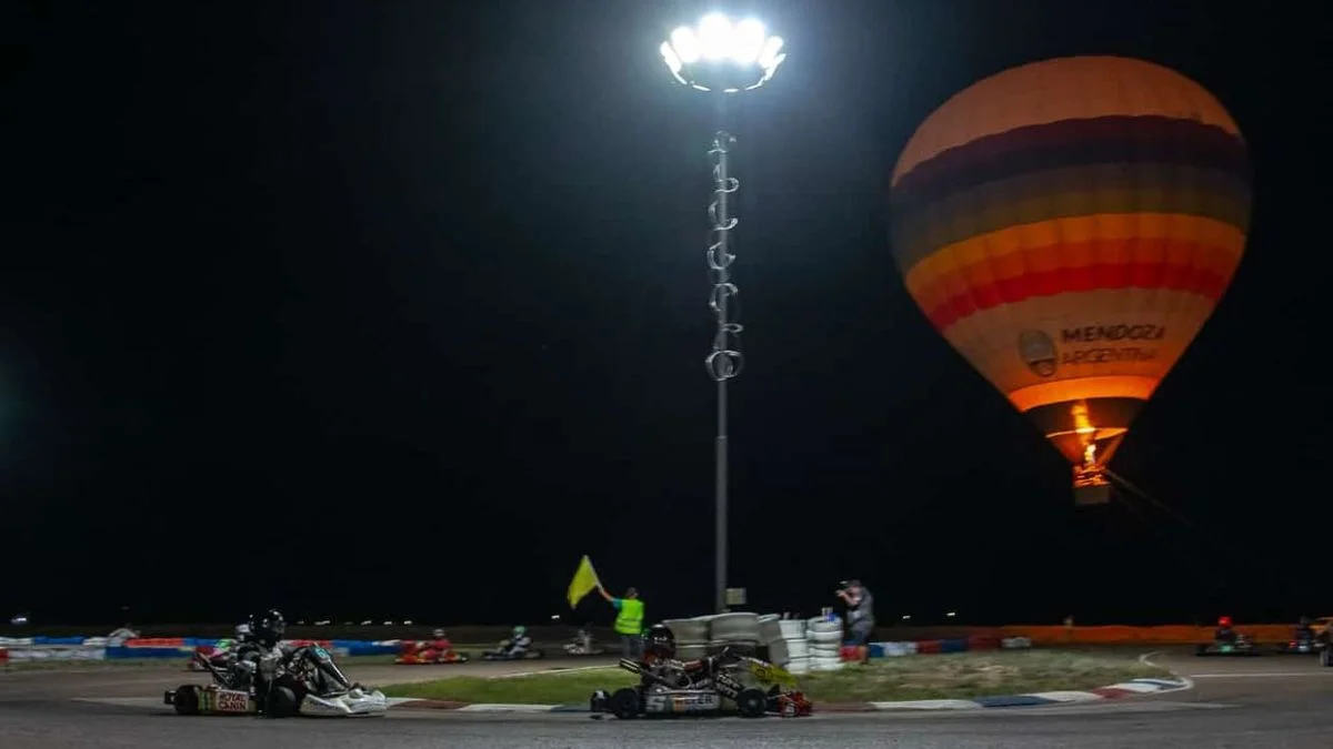 Carrera nocturna y pilotos invitados: todos los detalles de la 7° fecha del Karting Mendocino en San Martín