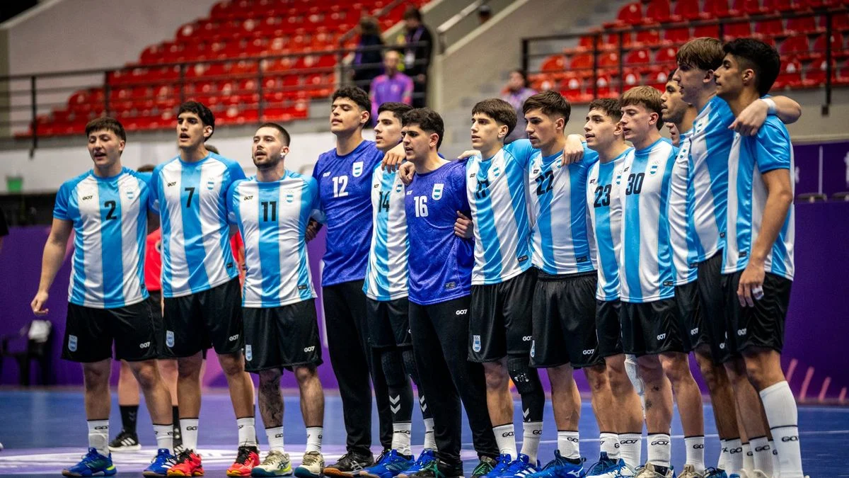 Balonmano: con Martín Maya, la Selección argentina se quedó con la medalla de plata