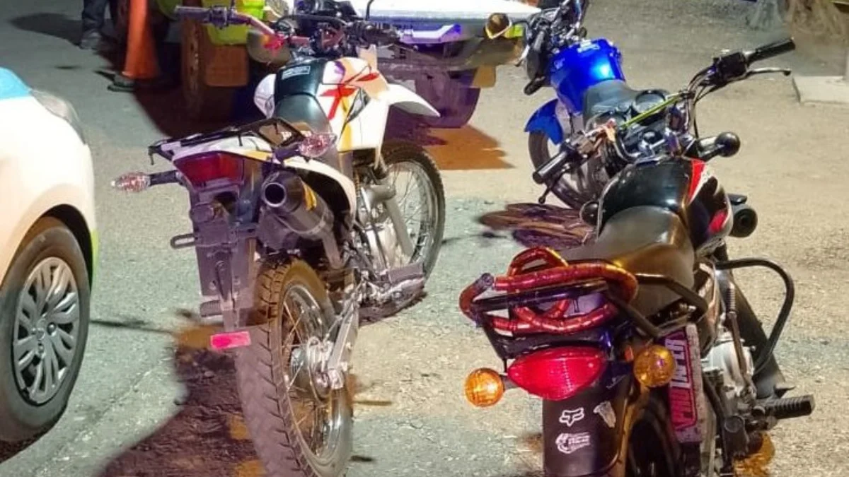 Maniobras preventivas en Maipú: la Policía retuvo siete motos por irregularidades