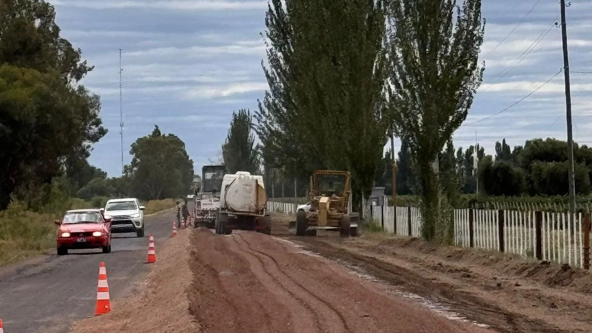 Alfredo Cornejo anunció que repavimentarán 37 kilómetros de rutas provinciales