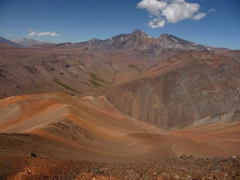 Imagen de El Perdido, que abarca un &aacute;rea de 6.878 hect&aacute;reas en el oeste de Mendoza, cerca del l&iacute;mite con Chile.