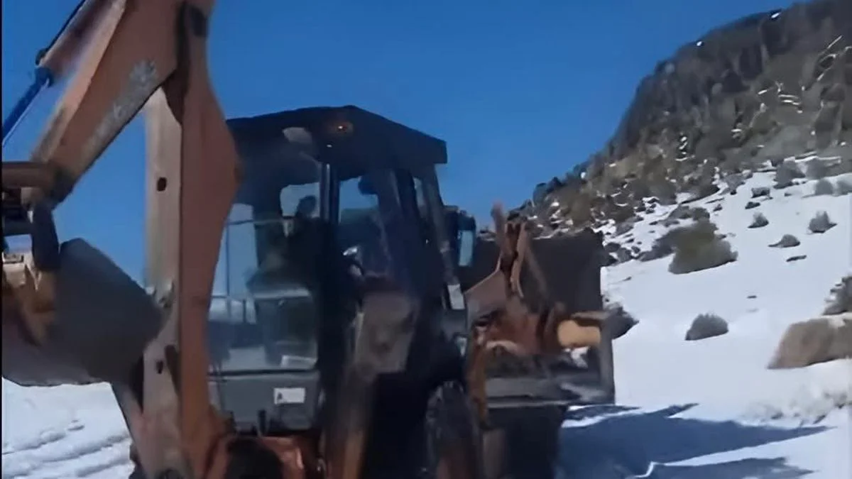 Por la nieve acumulada, una familia de puesteros de Malargüe tuvo que ser rescatada
