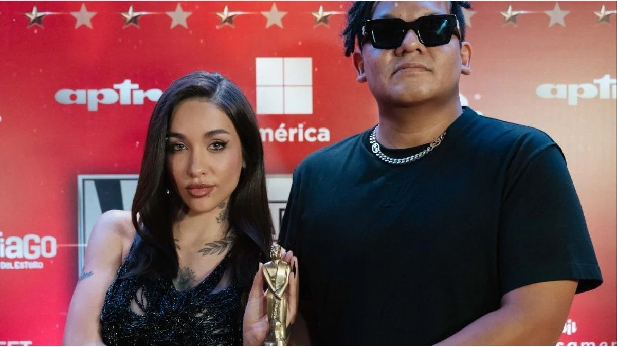 María Becerra recibió su primer Martin Fierro por su canción de "En el barro"