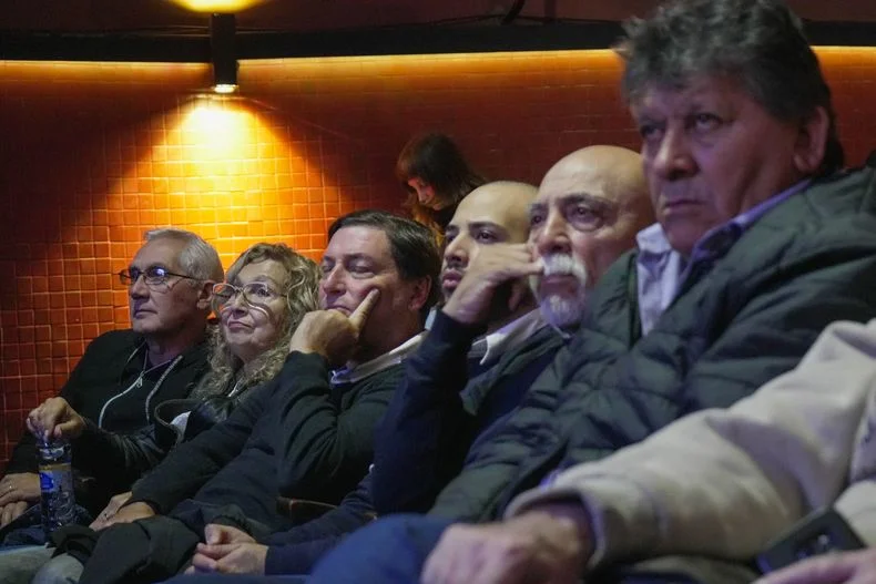 Jorge Tanús, Patricia Fadel y Omar Parisi. 