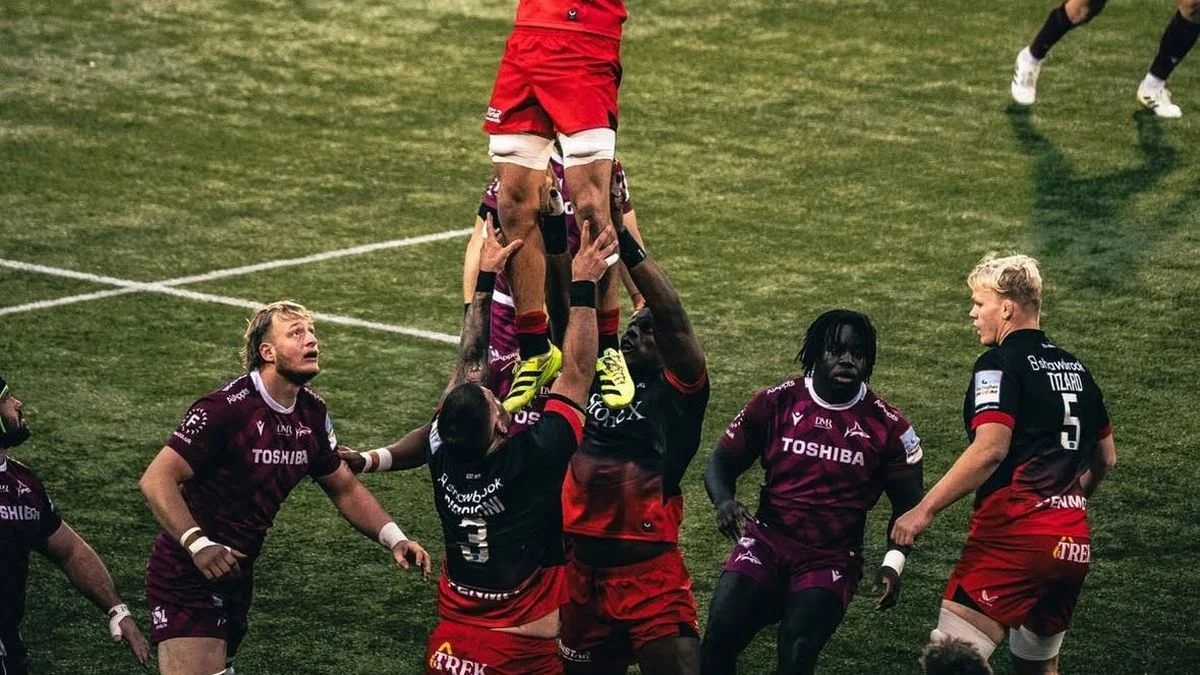 Rugby: Juan Martín González anotó su primer try en la temporada con Saracens