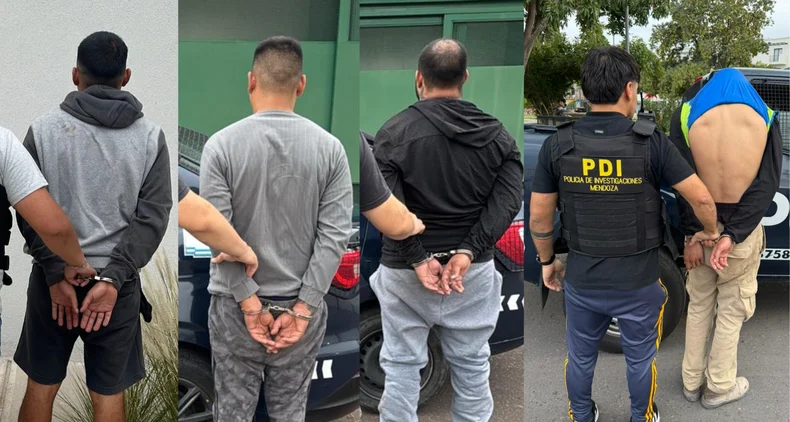 Detenidos por la entradera en Godoy Cruz