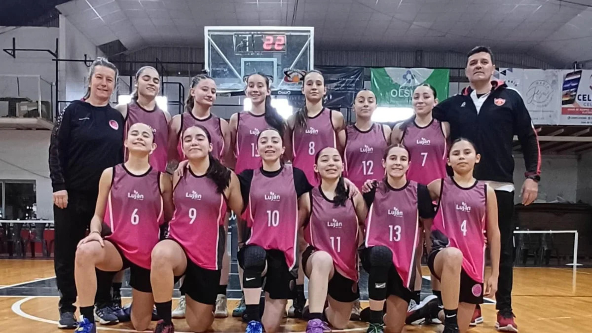 Básquet: Luján logró la clasificación al Final Four de la Liga Federal U15
