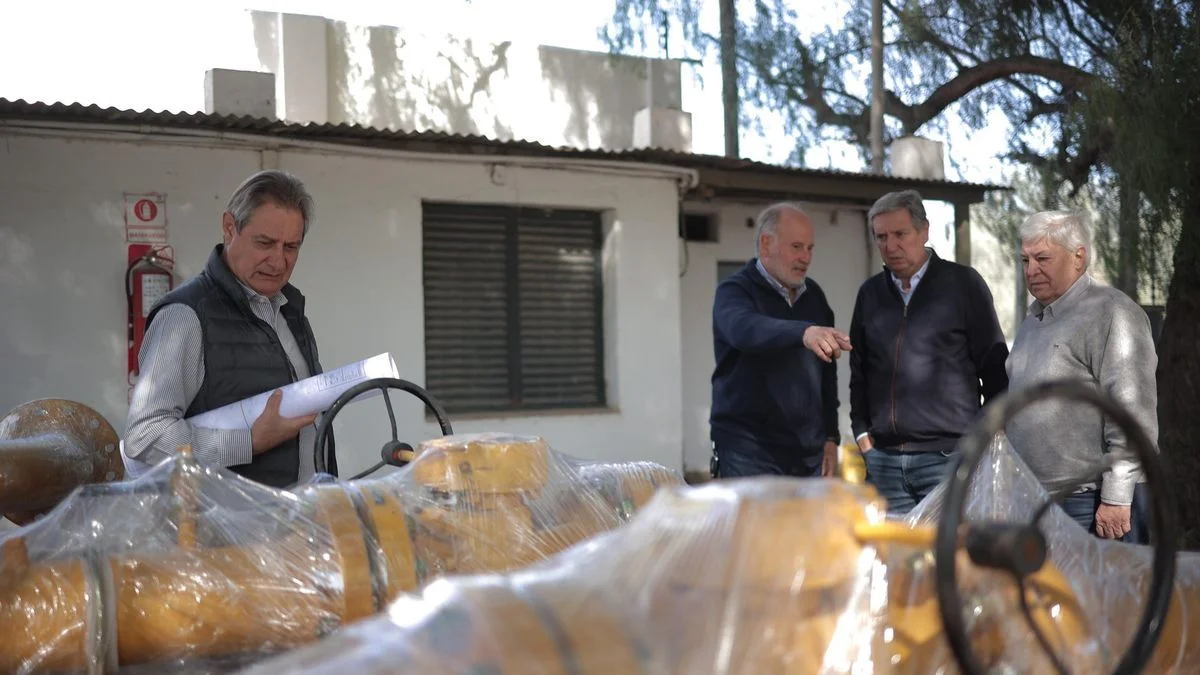 Gasoducto en San Rafael: ya están los materiales y el final de la obra es cada vez más cercano