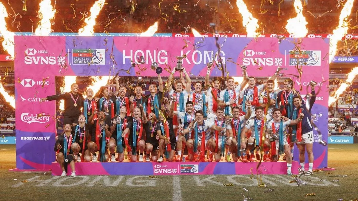 Rugby: Los Pumas 7s se consagraron campeones en Hong Kong