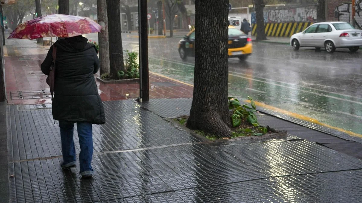 Alerta amarilla en Mendoza: anticipan lluvias y posible caída de granizo para este sábado