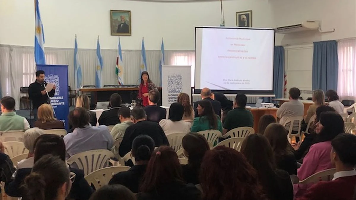 Autonomía municipal: San Rafael inició charlas e invitó a la jurista María Gabriela Ábalos