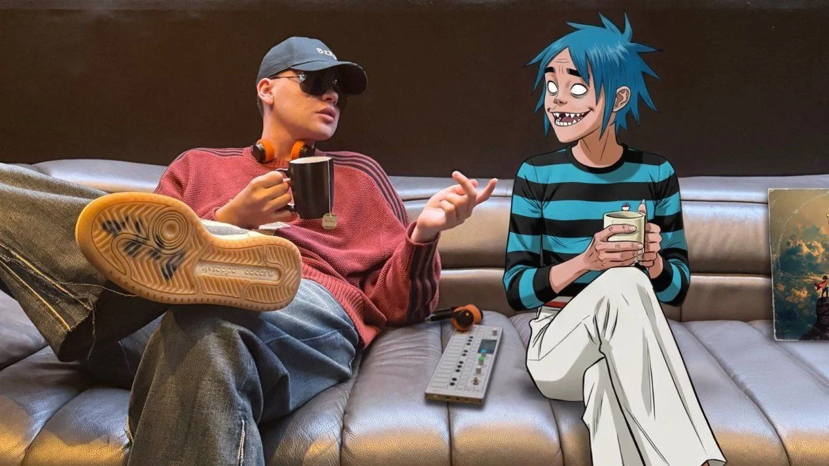 Bizarrap estrenó "Orange County", una canción en colaboración con Gorillaz