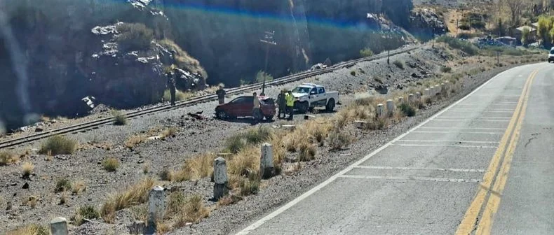 Un Gol Trend se accident&oacute; en la Ruta 7.