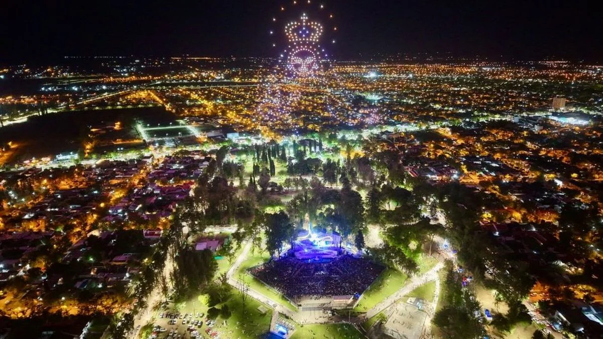 El show de drones en San Rafael: el sello distintivo para romper la tradición de Vendimia