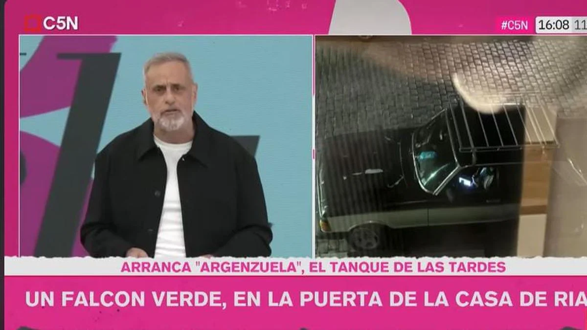 Grave: Jorge Rial denunció que le estacionaron un Falcon verde en la puerta de su casa