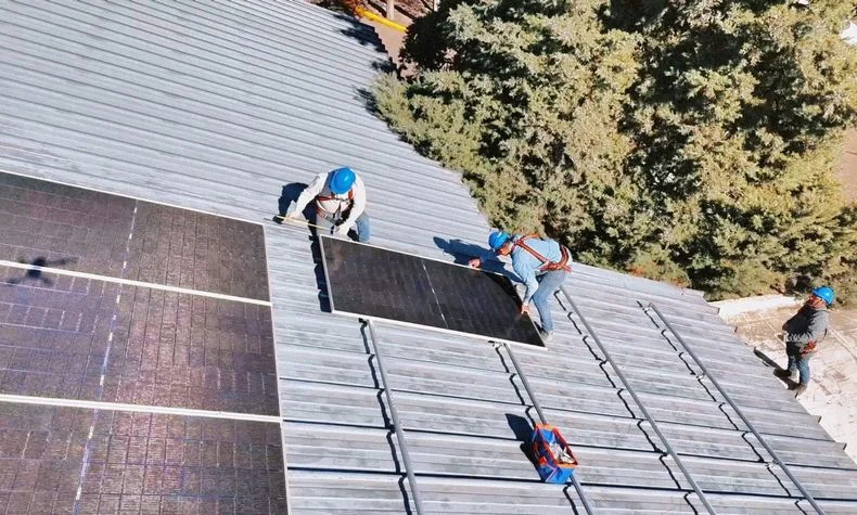 El parque solar municipal de Luján de Cuyo se inaugura esta semana. 