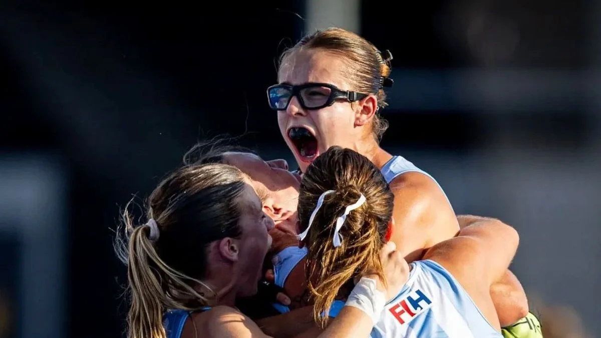Milagros Alastra, la mendocina que fue elegida como la mejor del hockey sobre césped