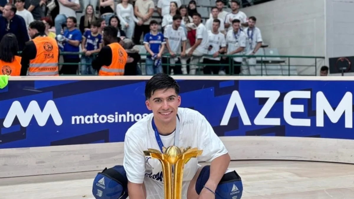 Hockey sobre patines: un mendocino hizo historia ganando la Champions