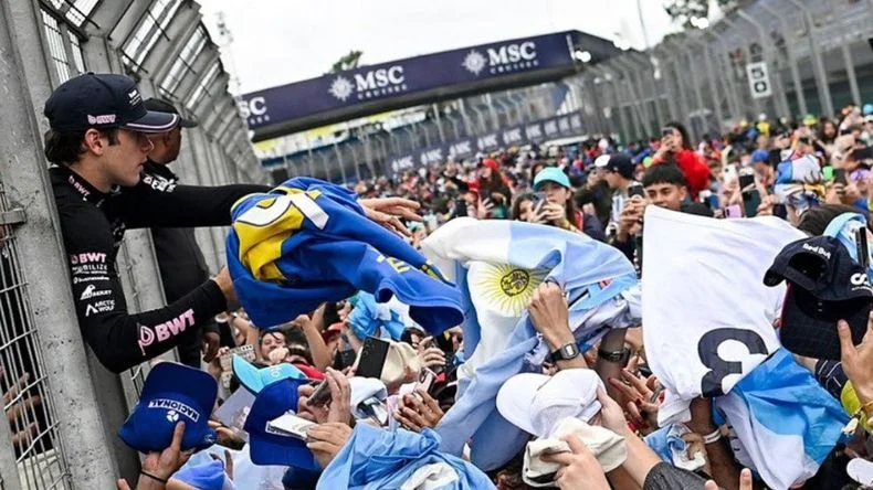 Franco Colapinto habl&oacute; de la chance que la F1 corra en Argentina.