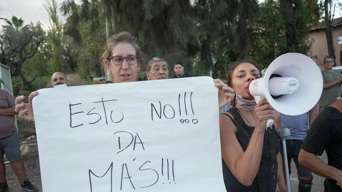 Irrigación vuelve a multar a AySAM por la contaminación del agua en Los Corralitos