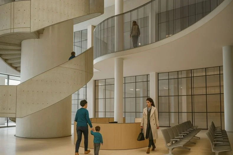 Los diseños del nuevo Centro Ambulatorio del Hospital Notti. 
