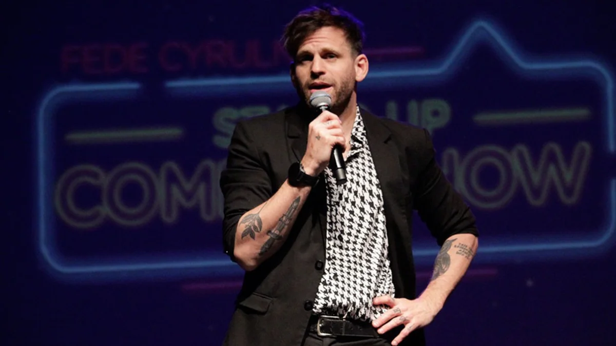 Show de stand up: Fede Cyrulnik llega a Mendoza con su último espectáculo "Evolushon"