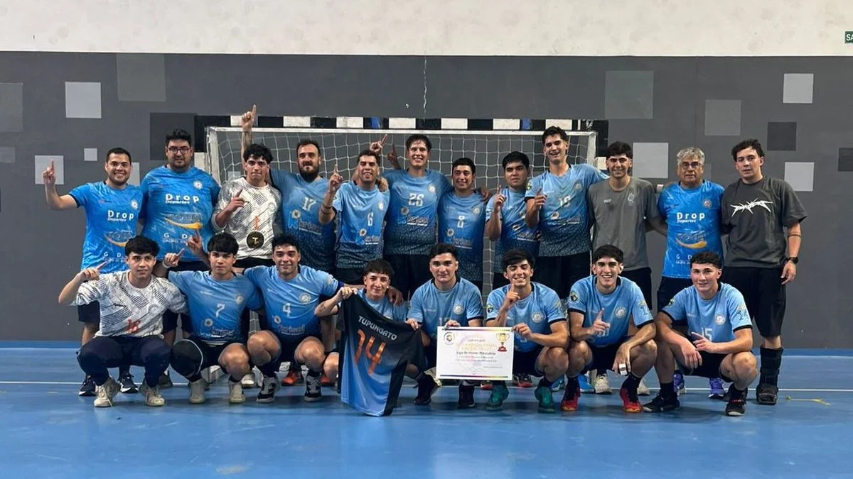 Balonmano: Municipalidad de Tupungato se consagró campeón anual