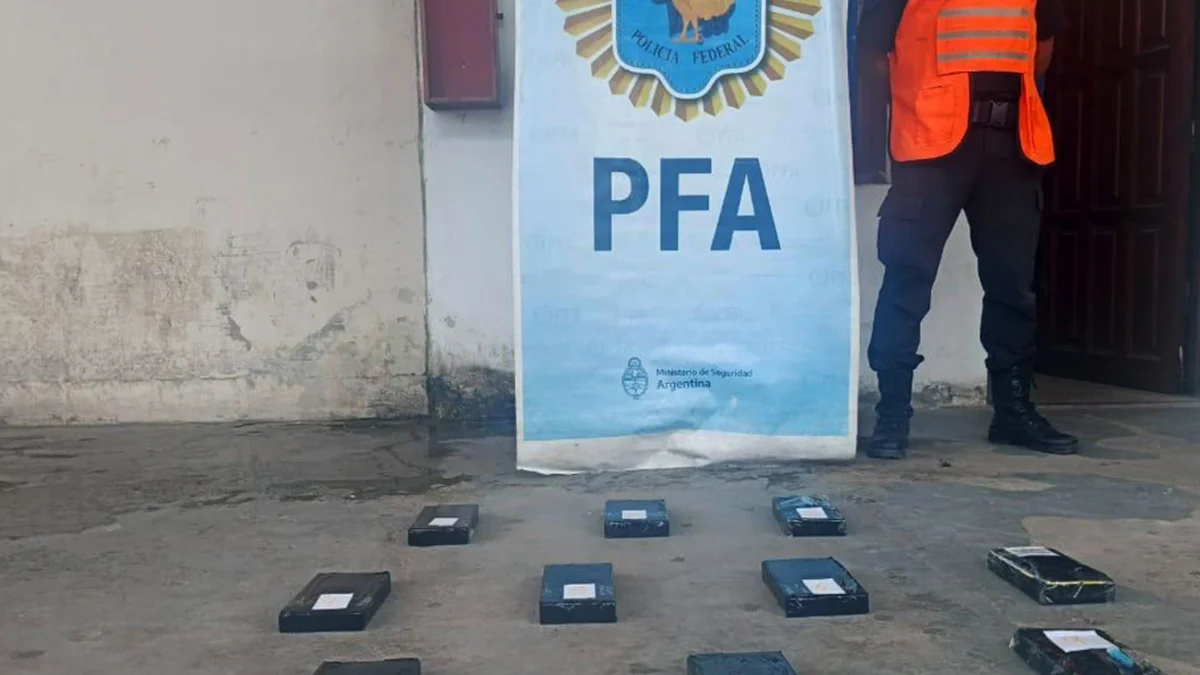 Detienen a pasajero boliviano en Misiones con más de 10 kilos de cocaína rumbo a Buenos Aires
